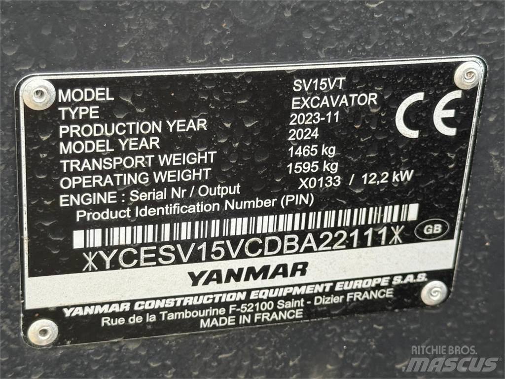 Yanmar SV15VT Excavadoras 7t - 12t