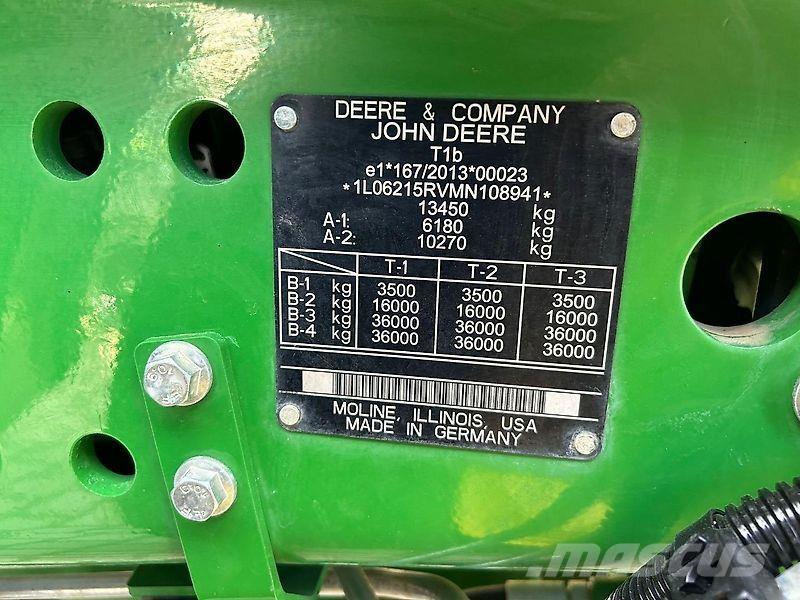 John Deere 6215R Tractores