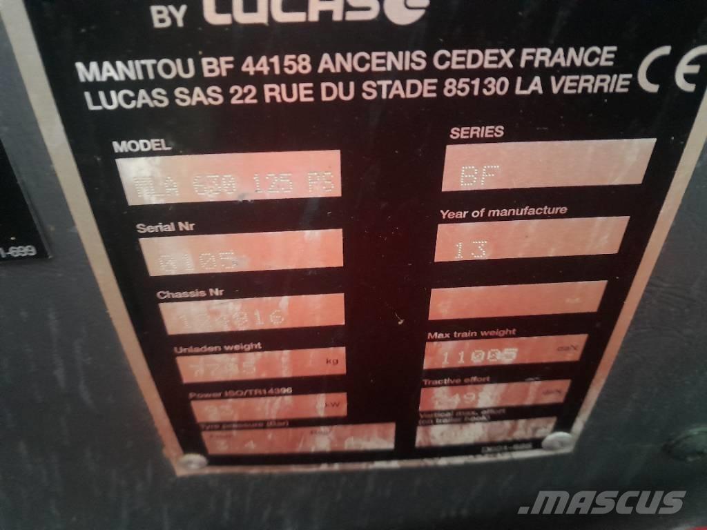 Manitou MLT630-125 Manipuladores telescópicos agrícolas