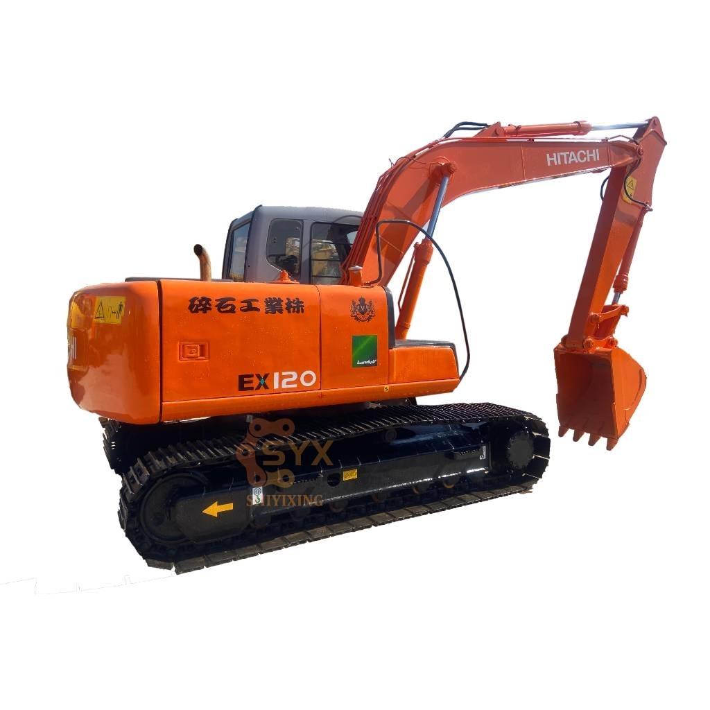 Hitachi EX 120 Excavadoras sobre orugas