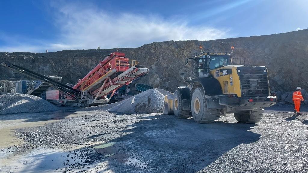 Komatsu WA480 Cargadoras sobre ruedas