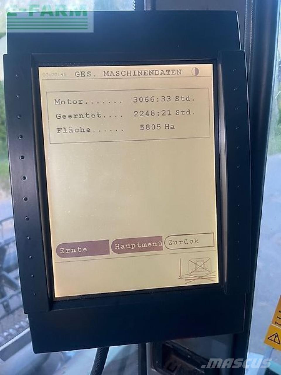 Fendt 8400 p al Cosechadoras combinadas