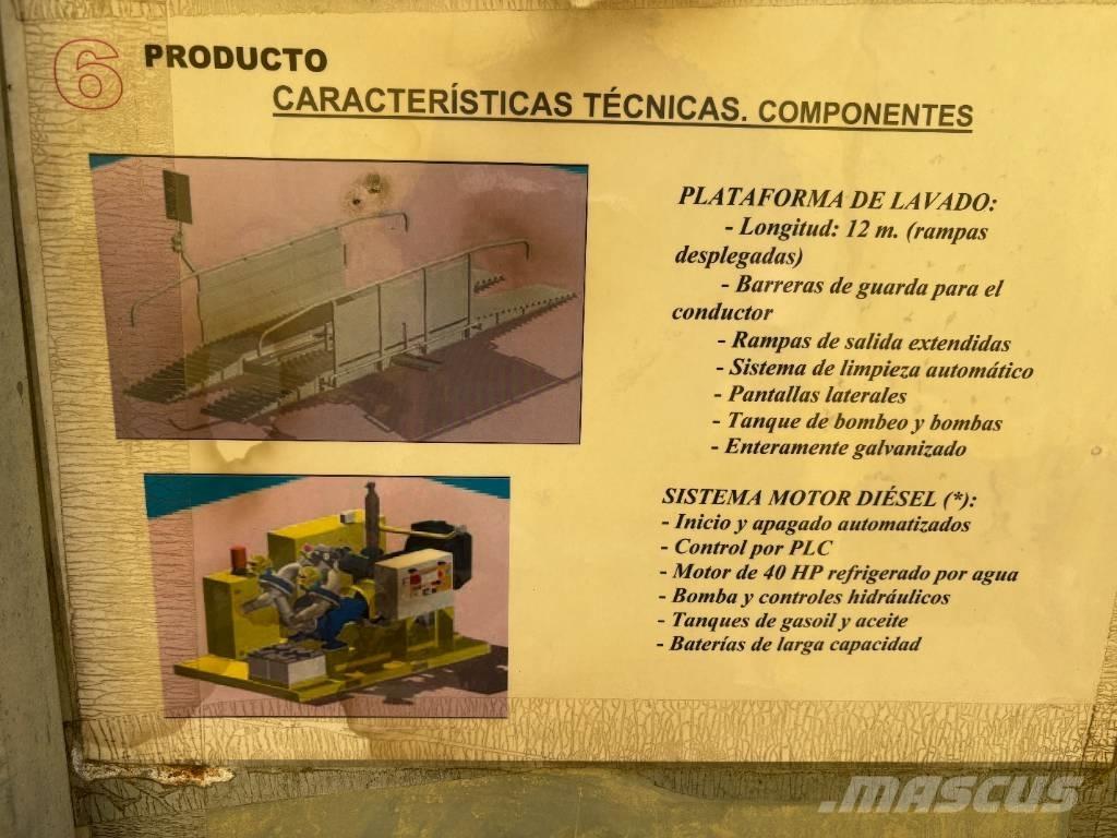  Yofil 6.2m Equipos para el lavado de ruedas