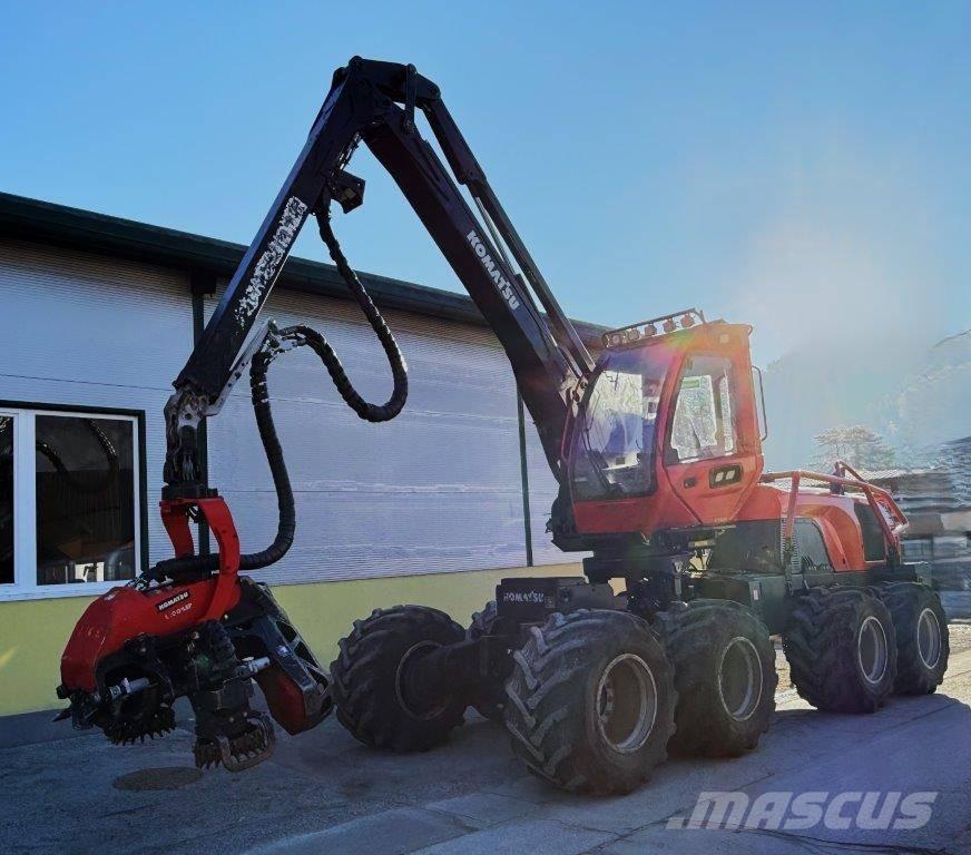 Komatsu 931 XC Cosechadoras