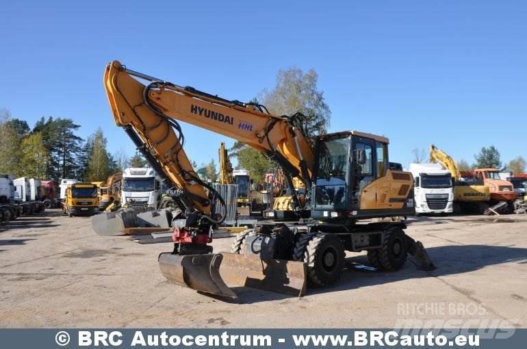 Hyundai HW160 Excavadoras de ruedas