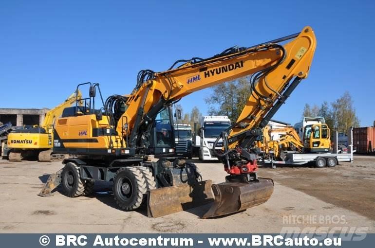 Hyundai HW160 Excavadoras de ruedas