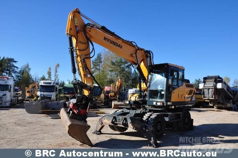 Hyundai HW160 Excavadoras de ruedas