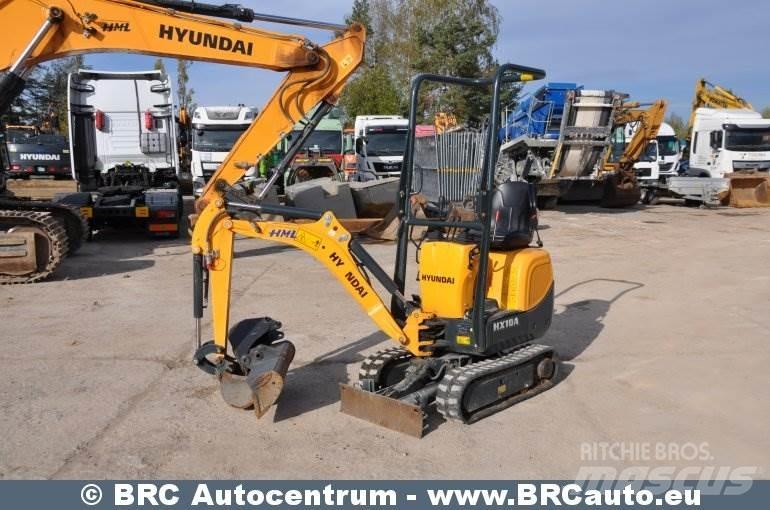 Hyundai HX10A Miniexcavadoras