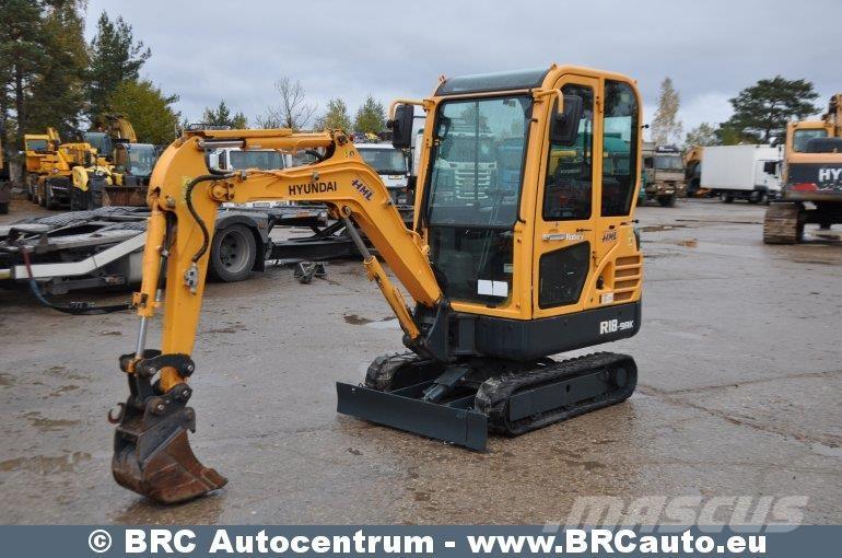 Hyundai R18-9AK Miniexcavadoras