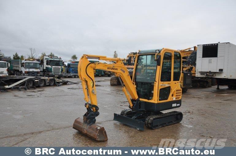 Hyundai R18-9AK Miniexcavadoras