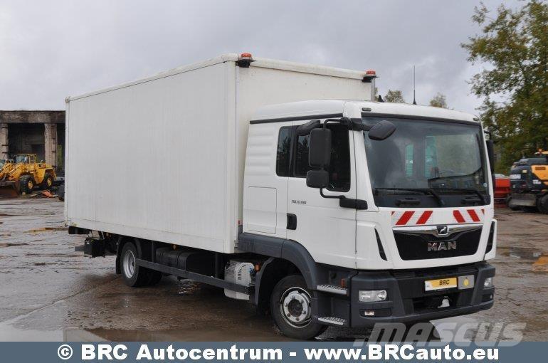 MAN TGL Camiones con caja de remolque