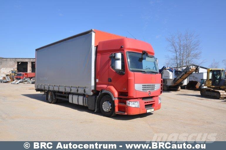 Renault 440.19 Camiones de caja de lona
