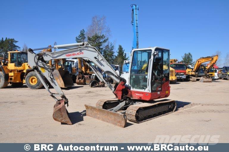 Takeuchi TB260 Excavadoras sobre orugas