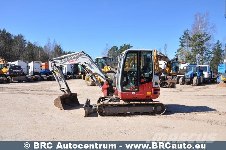 Takeuchi TB260 Excavadoras sobre orugas