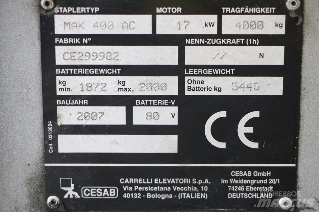 Cesab MAK400AC Carretillas de horquilla eléctrica