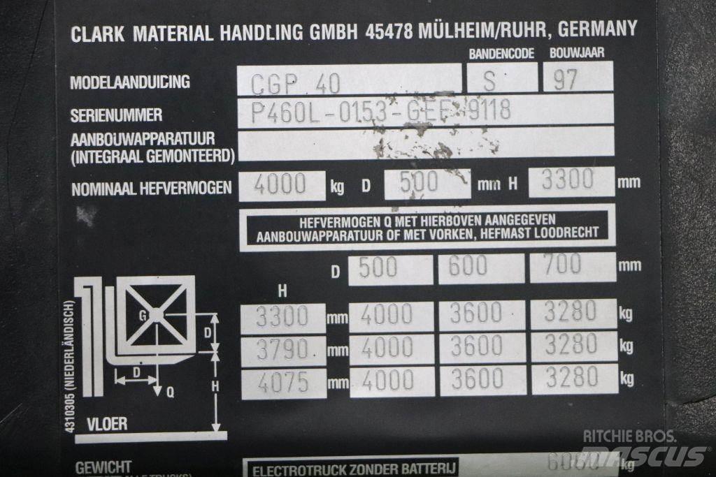 Clark CGP40 Camiones LPG