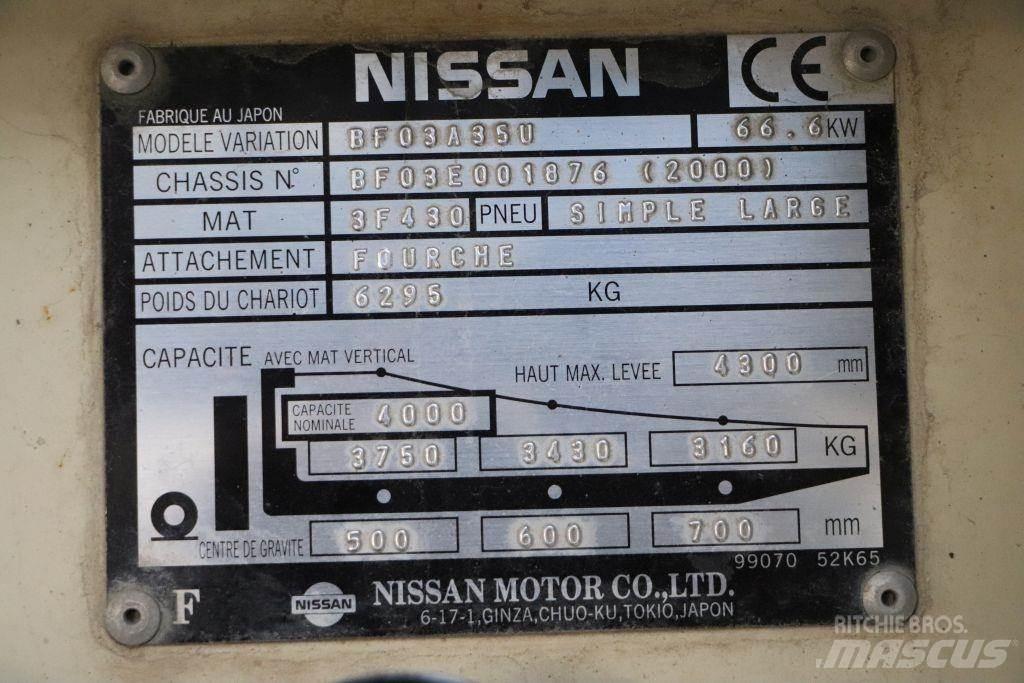 Nissan BF03A35U Camiones LPG