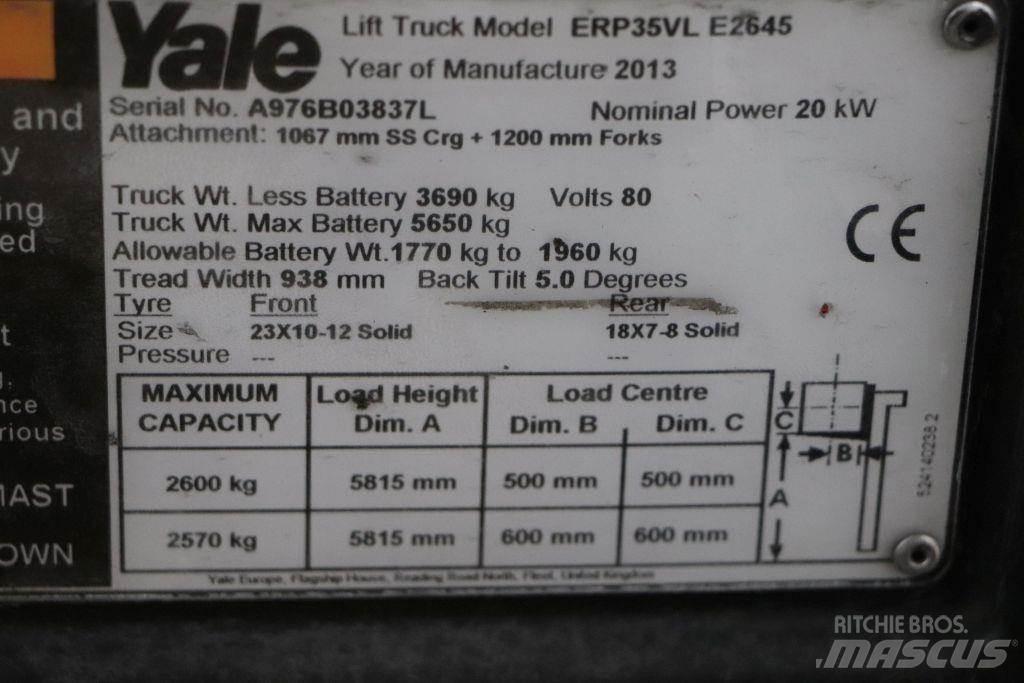 Yale ERP35VL Carretillas de horquilla eléctrica