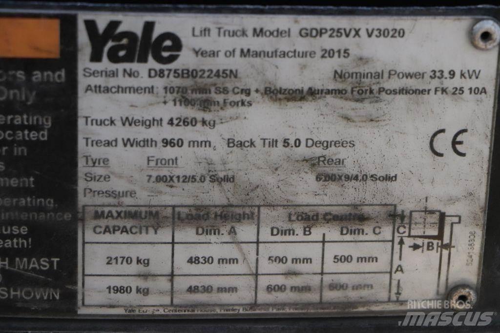 Yale GDP25VX Camiones diesel