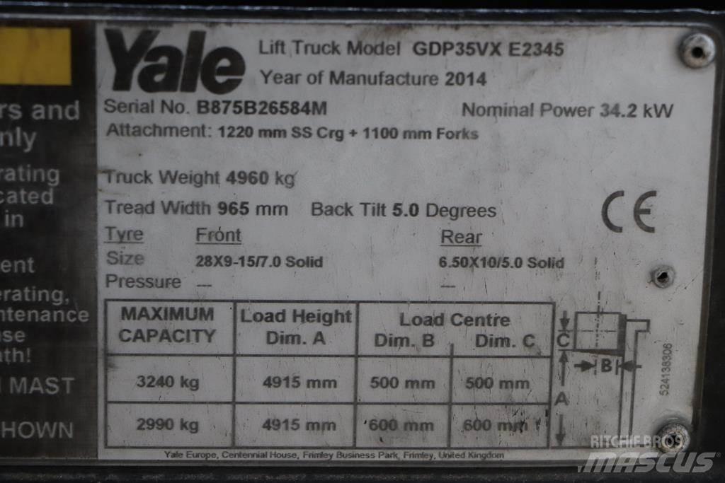 Yale GDP35VX Camiones diesel