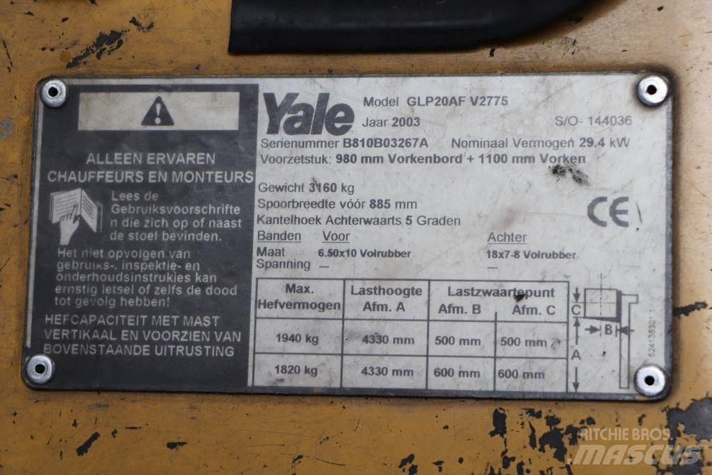 Yale GLP20AF Camiones LPG