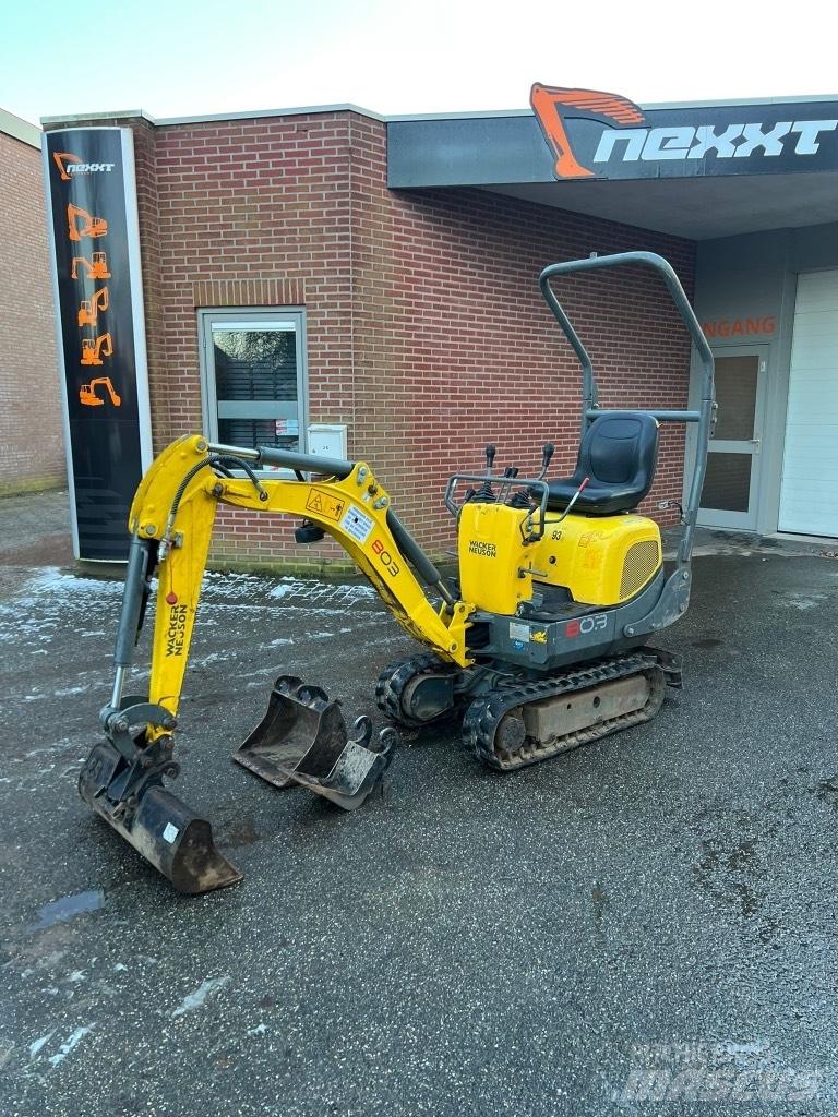 Wacker Neuson 803 Miniexcavadoras