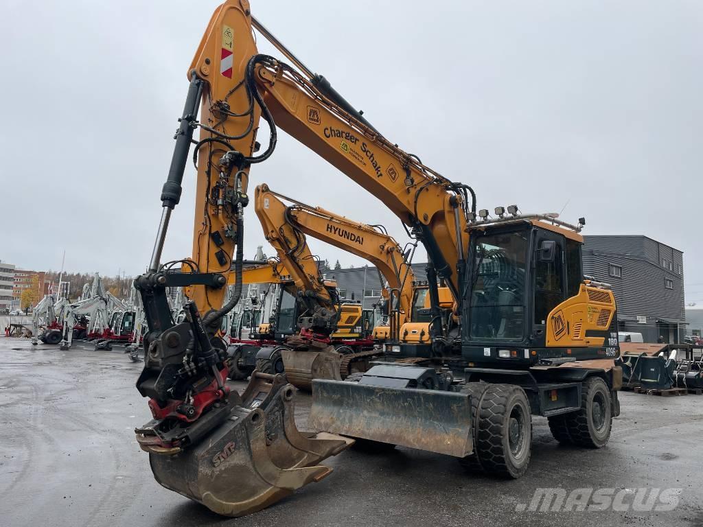 Hyundai HW 180 Excavadoras de ruedas