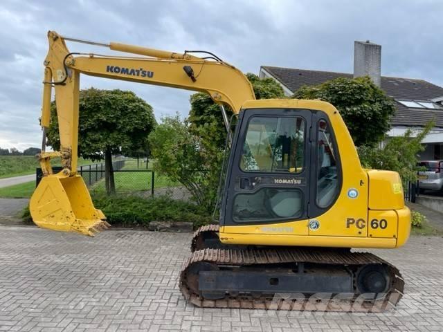 Komatsu PC 60-7 Excavadoras sobre orugas