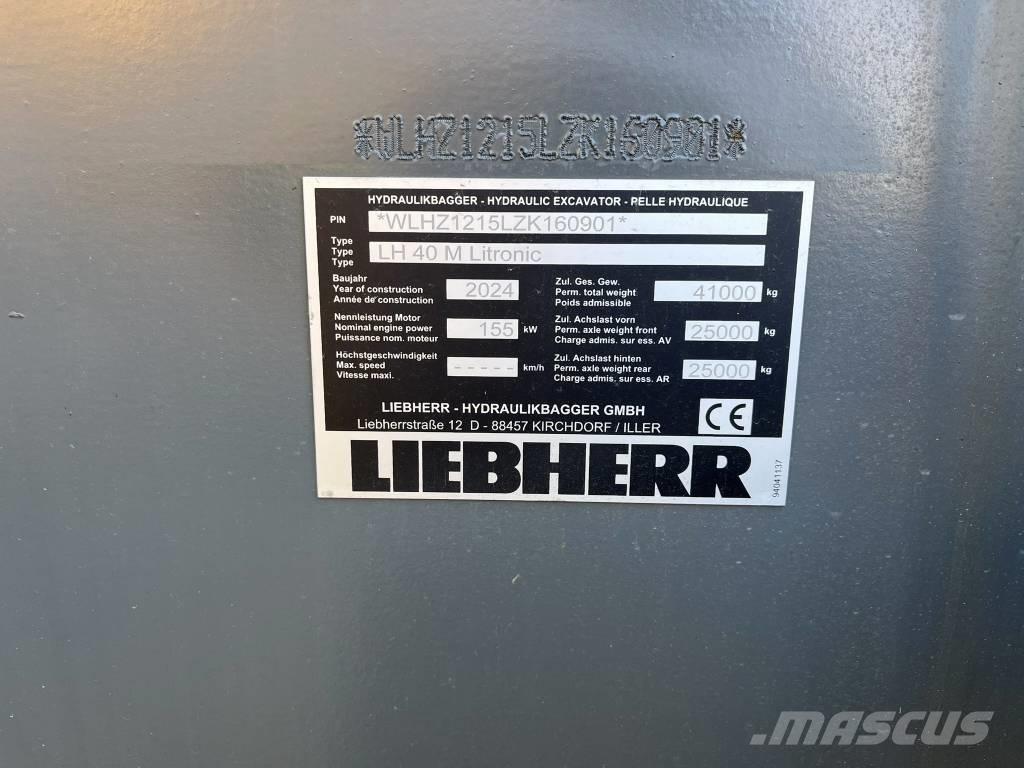 Liebherr LH 40 Manejadores de residuos industriales