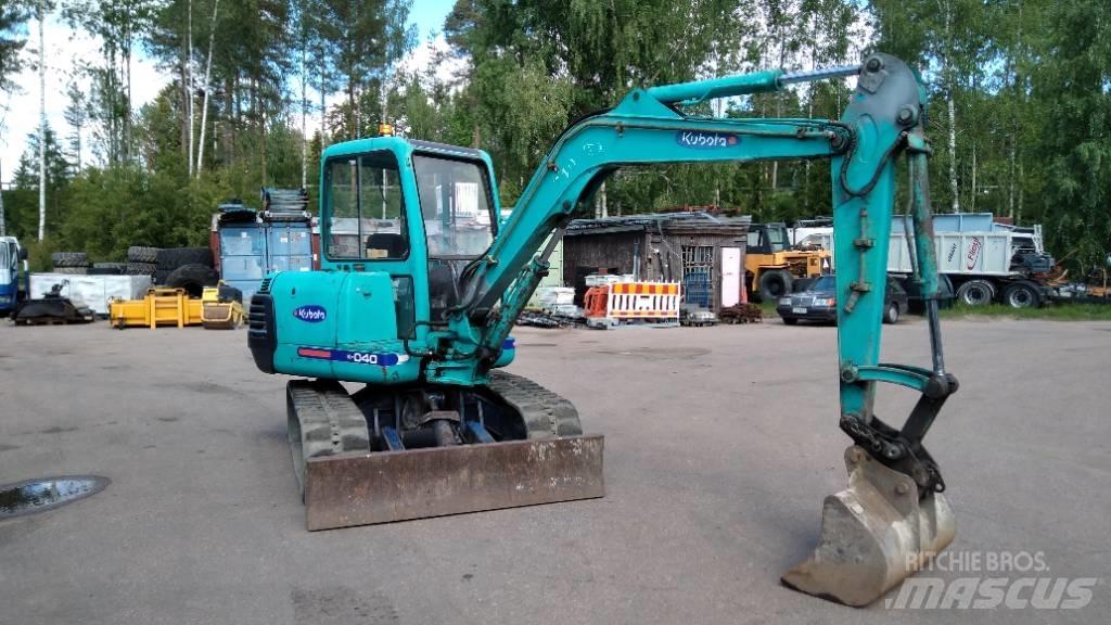 Kubota K 040 Miniexcavadoras