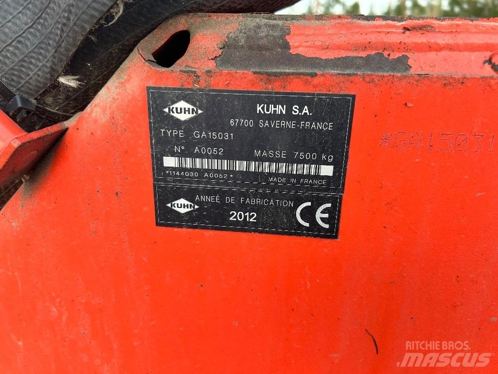 Kuhn GA 15031 Segadoras hileradoras