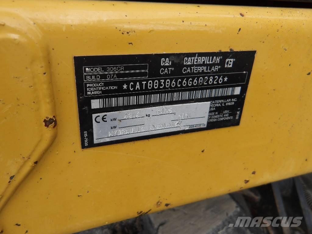 CAT 306 CR Miniexcavadoras