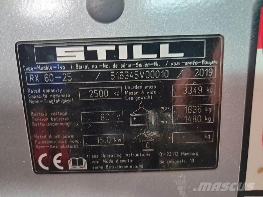 Still RX60-25 Carretillas de horquilla eléctrica