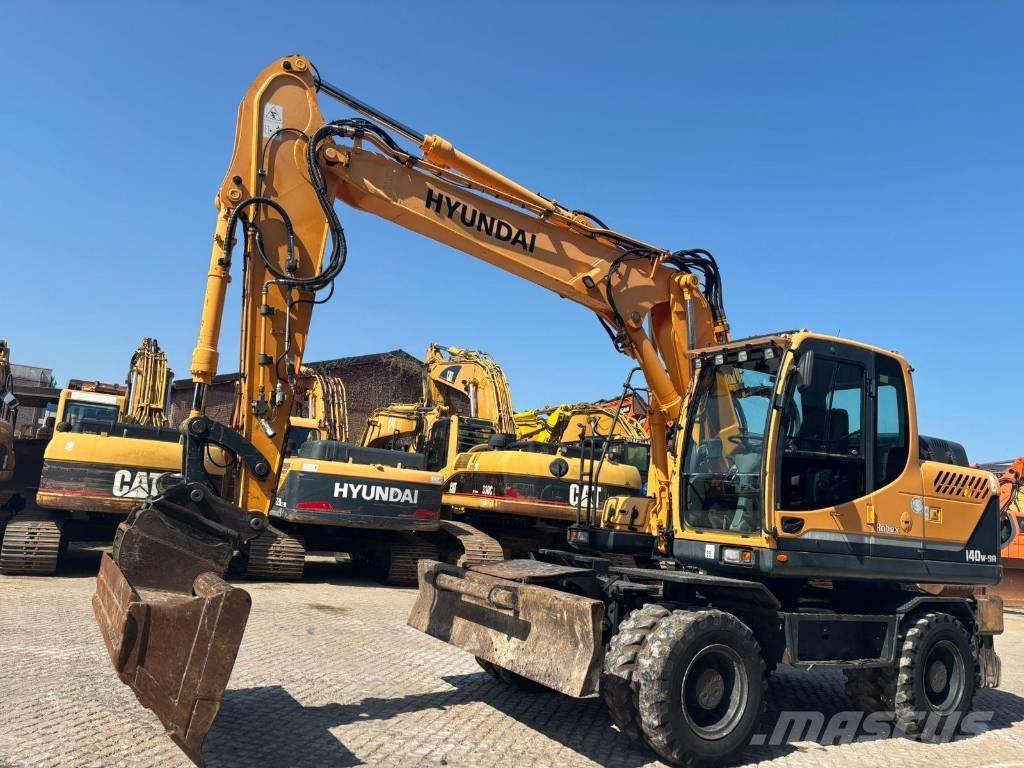 Hyundai 140W-9A Excavadoras de ruedas