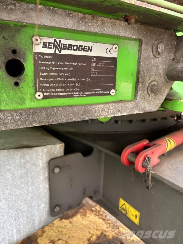 Sennebogen 818 Manejadores de residuos industriales