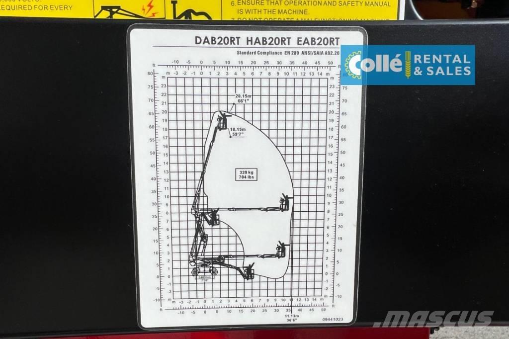 Magni DAB 20 RT | 2025 Plataformas con brazo de elevación manual