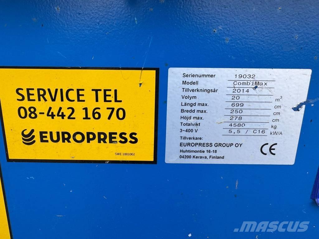 Europress CombiMax Compresores para residuos