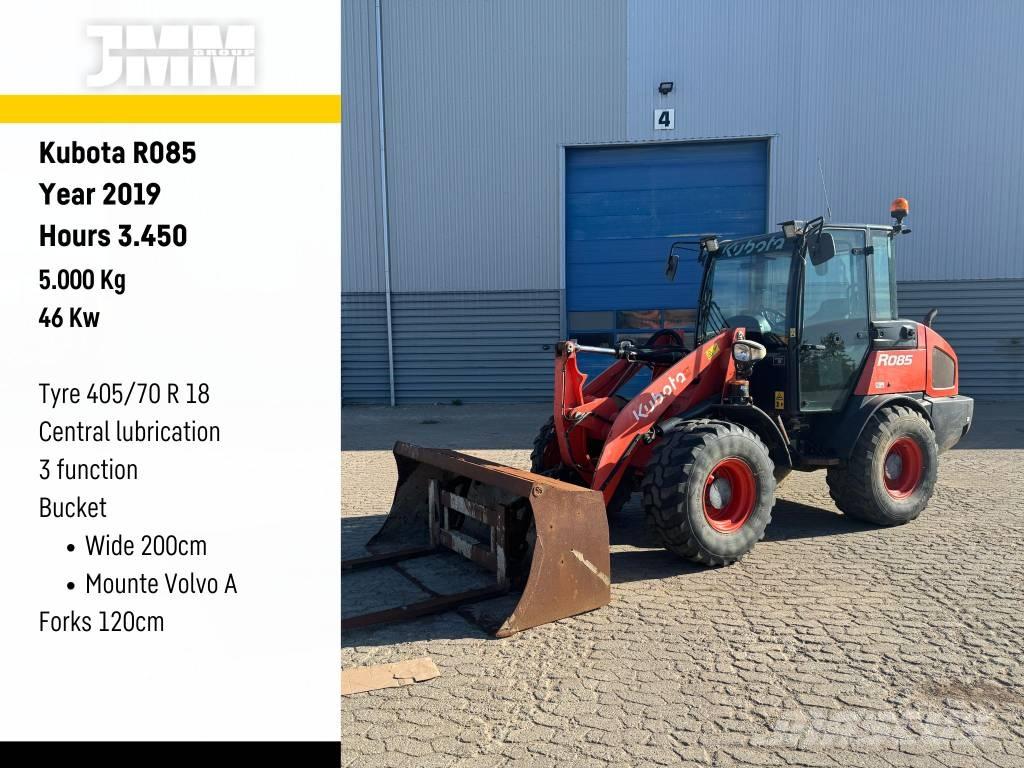 Kubota R085 Cargadoras sobre ruedas
