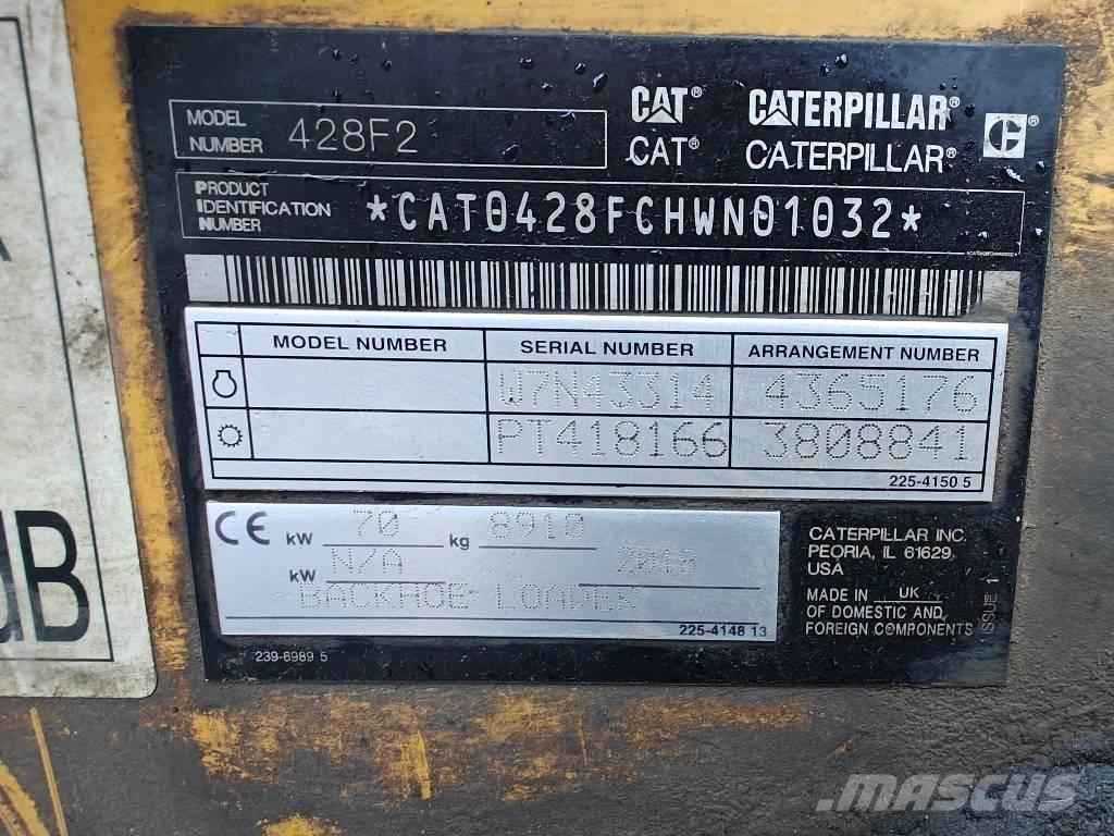 CAT 428 F2 Retrocargadoras