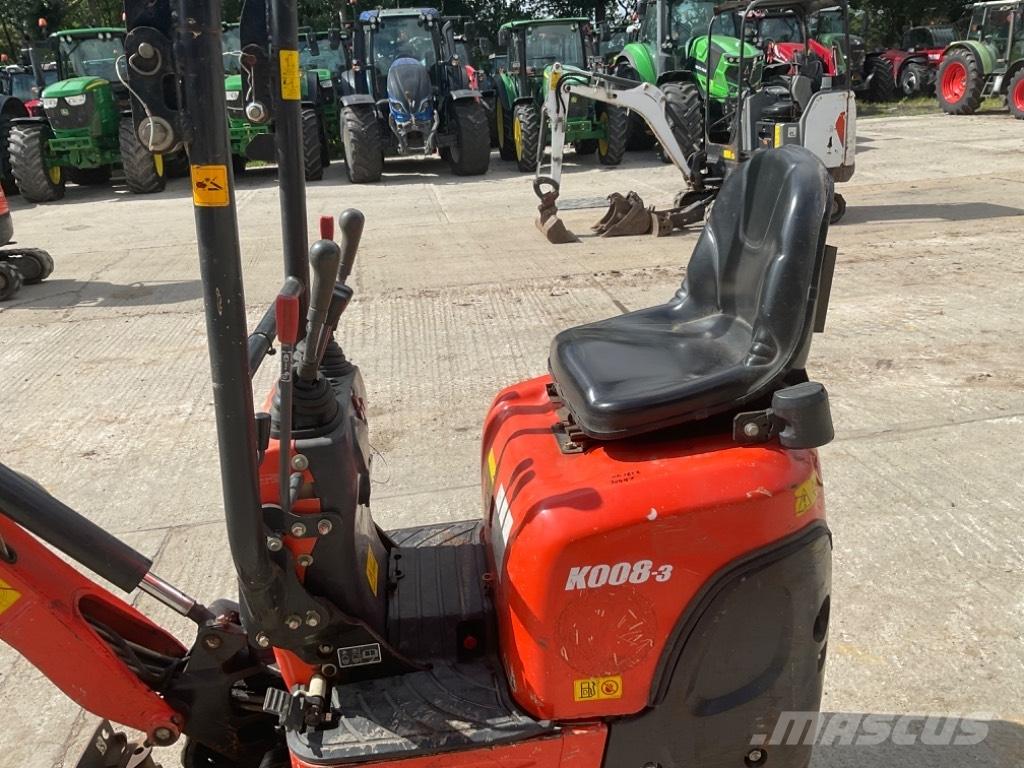 Kubota K 008-3 Miniexcavadoras