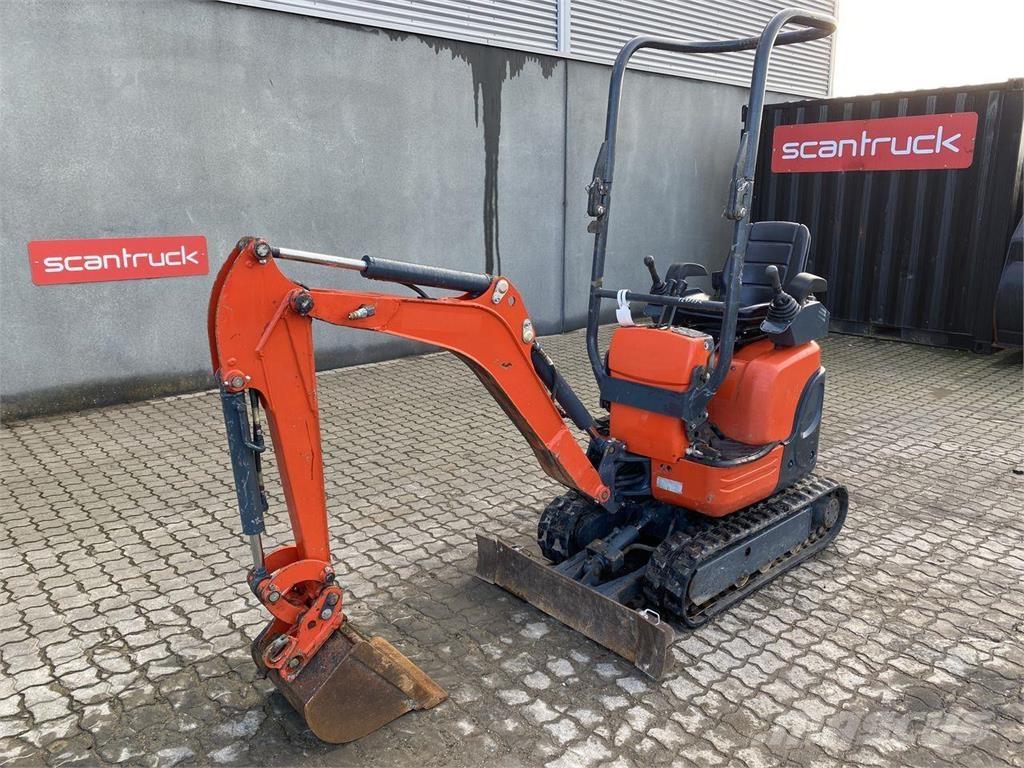 Kubota U10-3 Excavadoras de ruedas