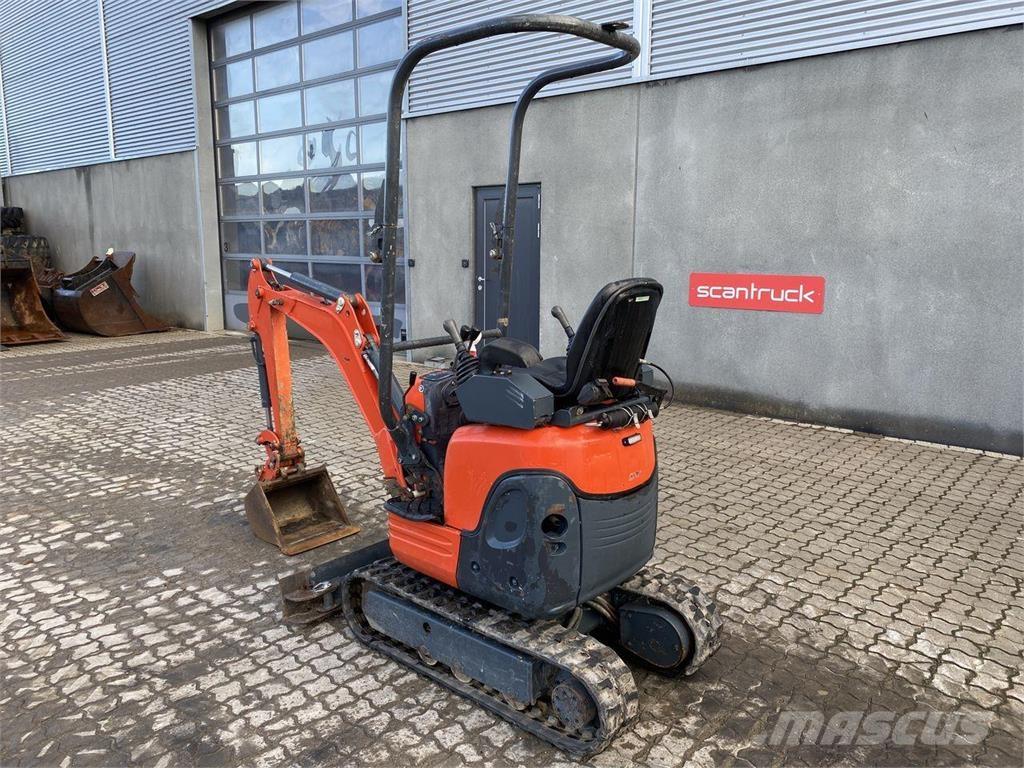Kubota U10-3 Excavadoras de ruedas