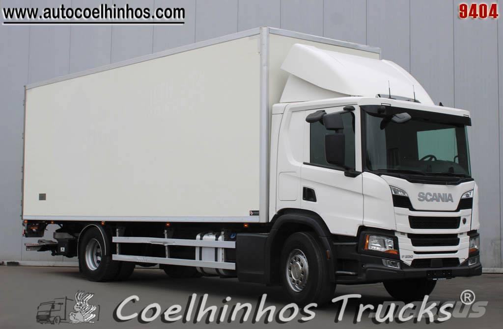 Scania P 250 Camiones con caja de remolque