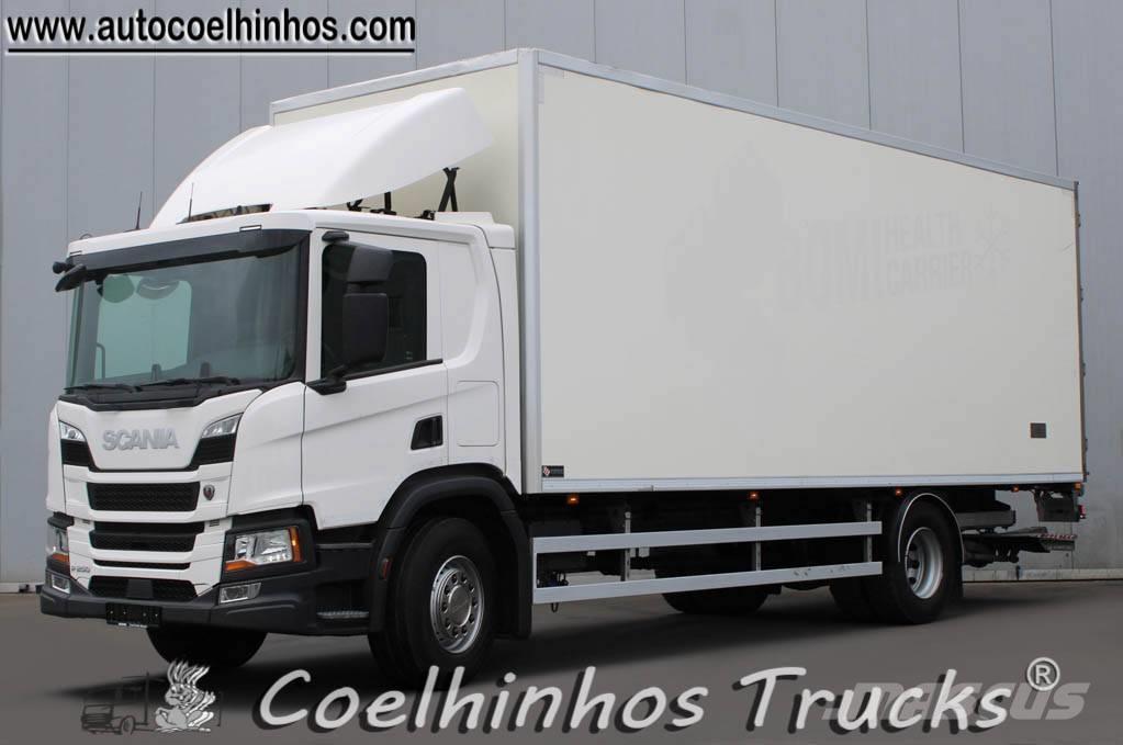 Scania P 250 Camiones con caja de remolque