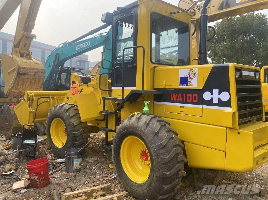 Komatsu wa 100-1 Cargadoras sobre ruedas