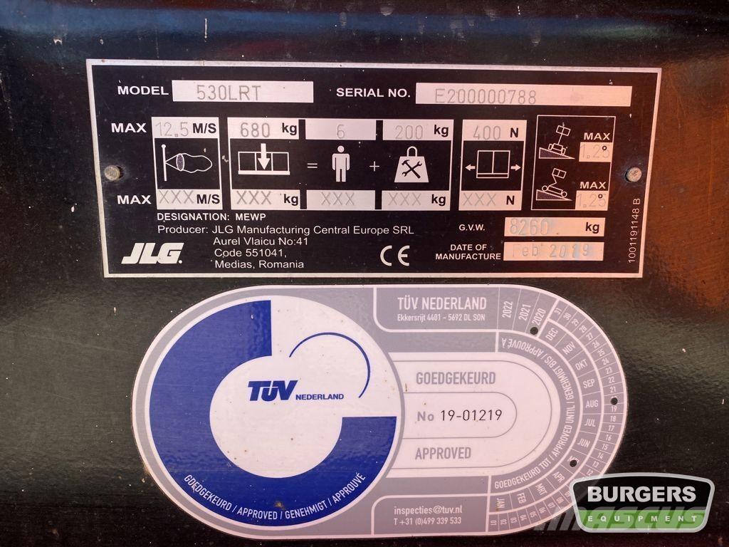 JLG 530LRT Plataformas tijera