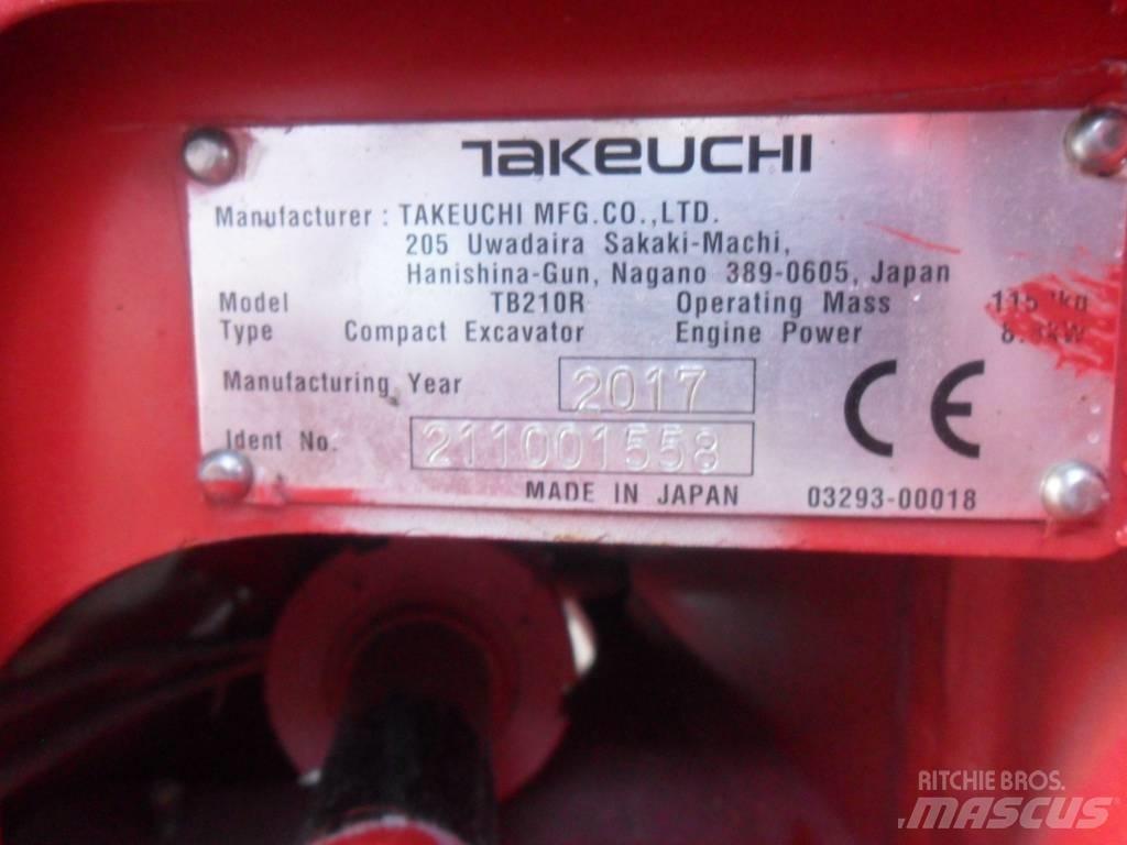 Takeuchi TB210R Miniexcavadoras