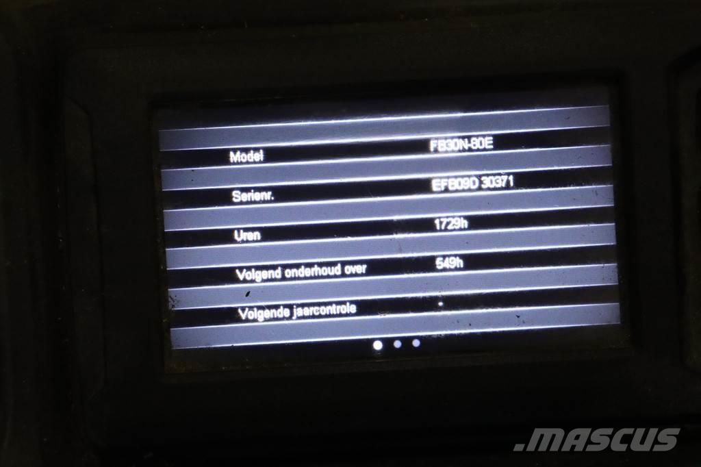 Mitsubishi FB30N Carretillas de horquilla eléctrica