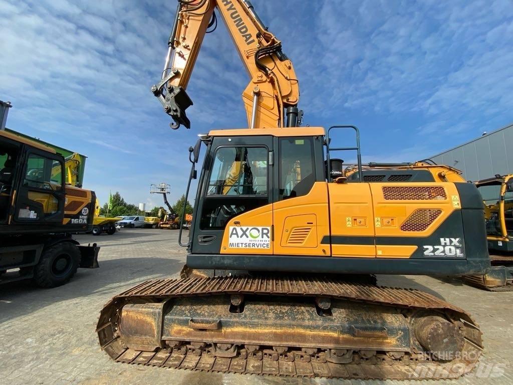 Hyundai HX220L Excavadoras sobre orugas