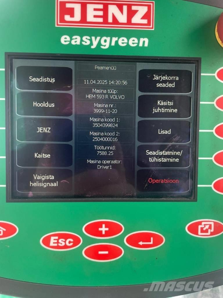 JENZ HEM 593 R Trituradoras de madera